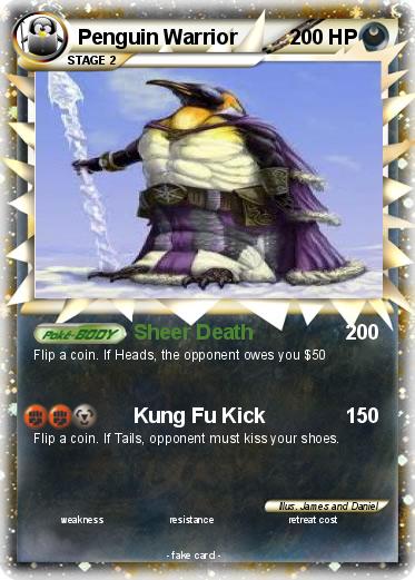 Pokemon Penguin Warrior