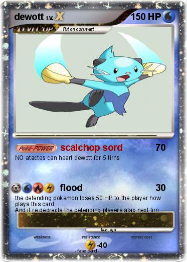 Pokemon dewott