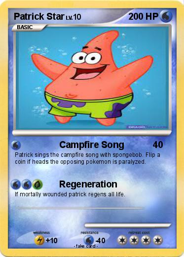 Pokemon Patrick Star