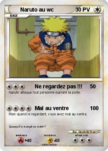 Pokemon Naruto au wc