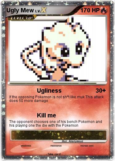 Pokemon Ugly Mew