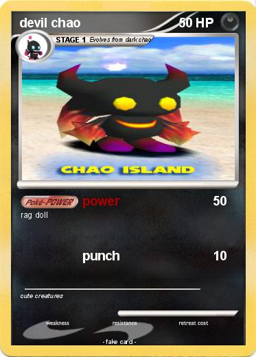 Pokemon devil chao