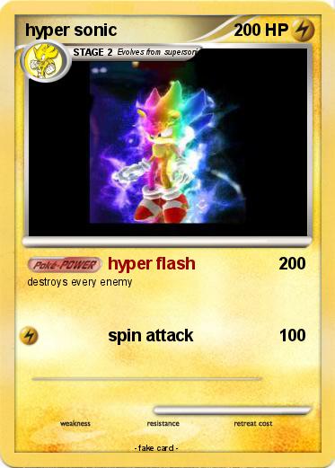 Pokemon hyper sonic