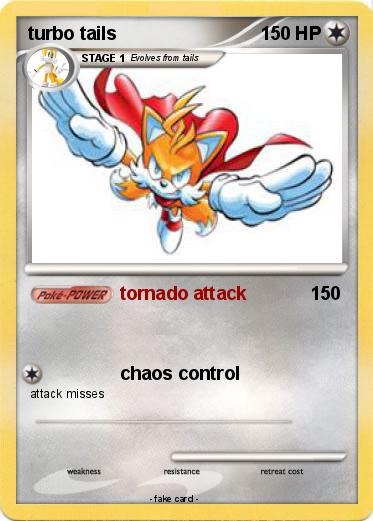 Pokemon turbo tails