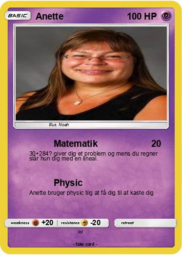 Pokemon Anette