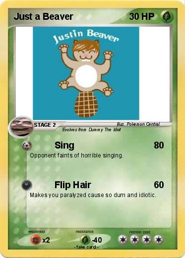 Pokemon Just a Beaver