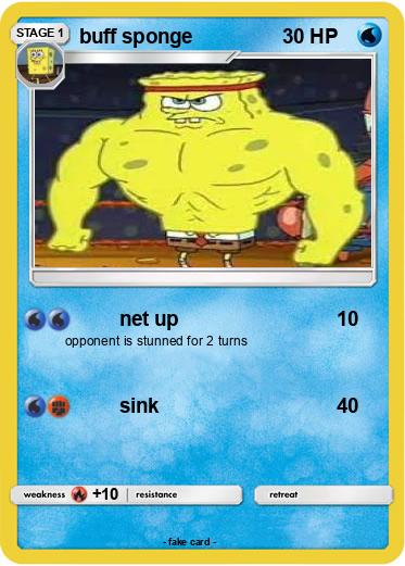 Pokemon buff sponge