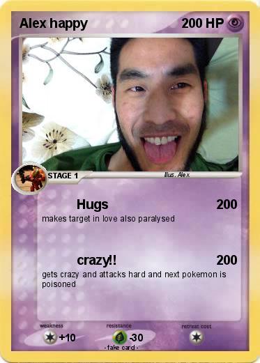 Pokemon Alex happy