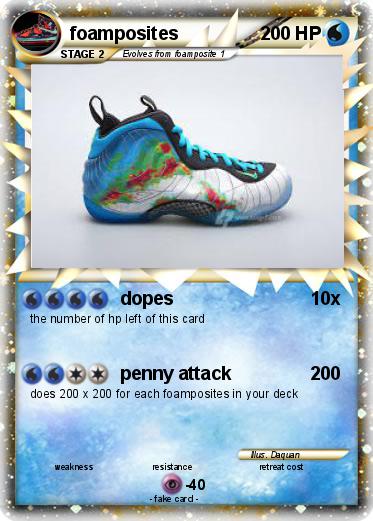 Pokemon foamposites