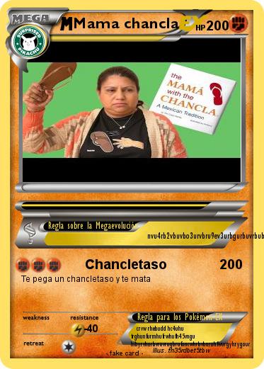 Pokemon Mama chancla