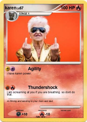 Pokemon karen