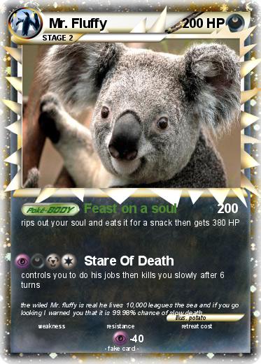 Pokemon Mr. Fluffy