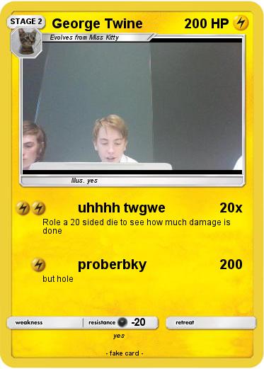 Pokemon George Twine