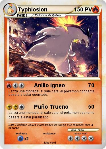 Pokemon Typhlosion