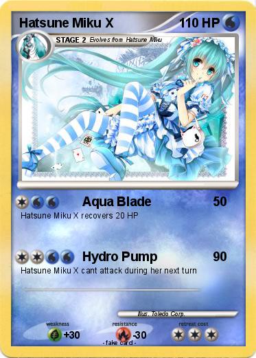 Pokemon Hatsune Miku X