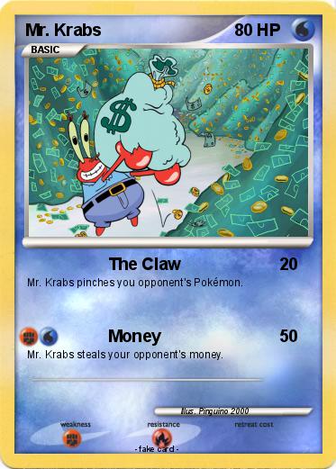 Pokemon Mr. Krabs