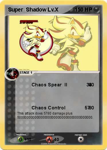 Pokemon Super  Shadow Lv.X