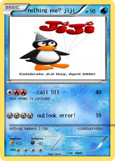 Pokemon nothing pop? jiji