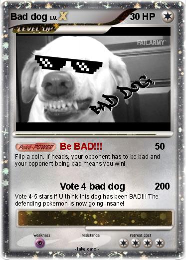Pokemon Bad dog