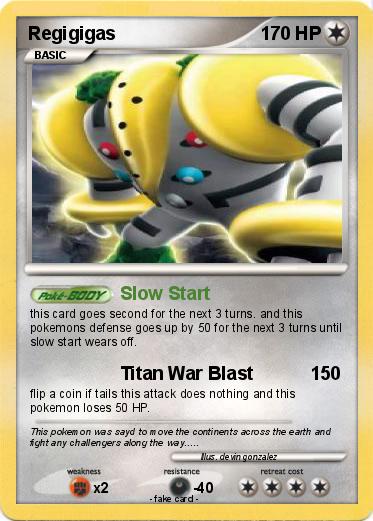 Pokemon Regigigas