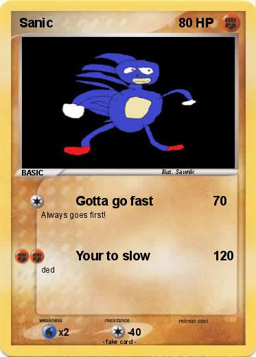 Pokemon Sanic