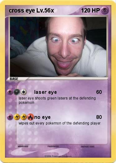 Pokemon cross eye Lv.56x
