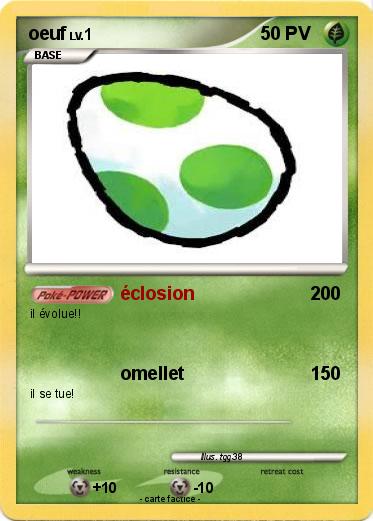 Pokemon oeuf
