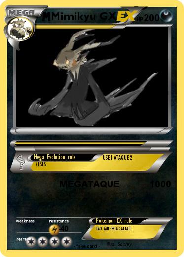 Pokemon Mimikyu GX