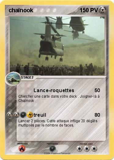 Pokemon chaïnook