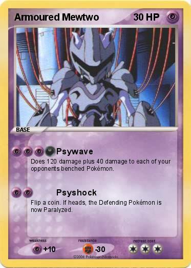 Pokemon Armoured Mewtwo