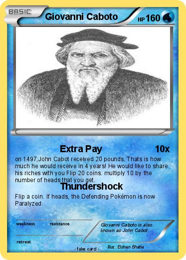 Pokemon Giovanni Caboto