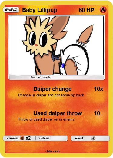 Pokemon Baby Lillipup