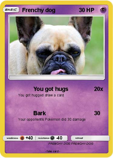 Pokemon Frenchy dog