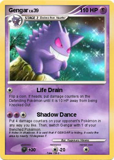 Pokemon Gengar