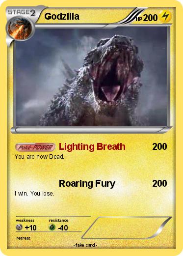 Pokemon Godzilla