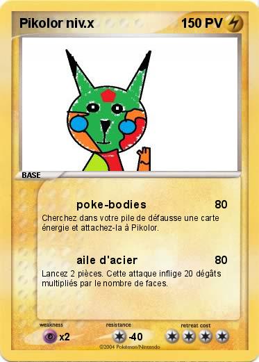 Pokemon Pikolor niv.x