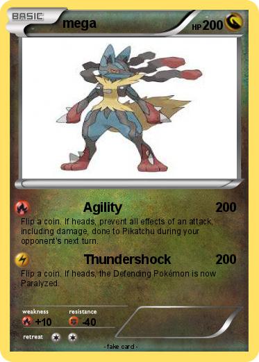 Pokemon mega