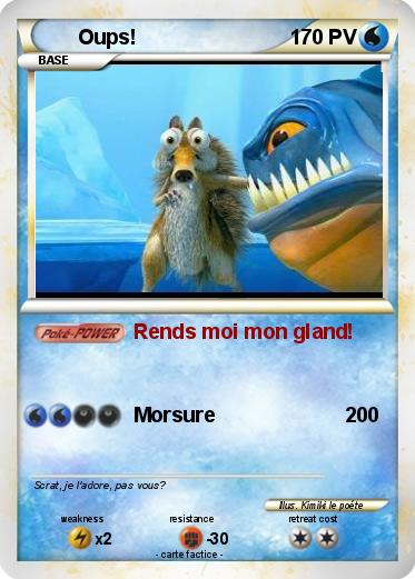 Pokemon Oups!