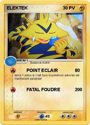 Pokemon ELEKTEK