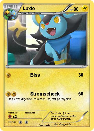 Pokemon Luxio
