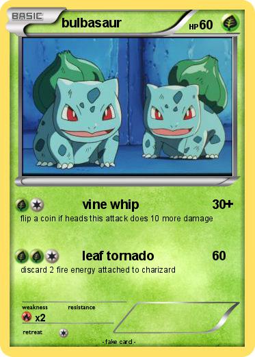 Pokemon bulbasaur