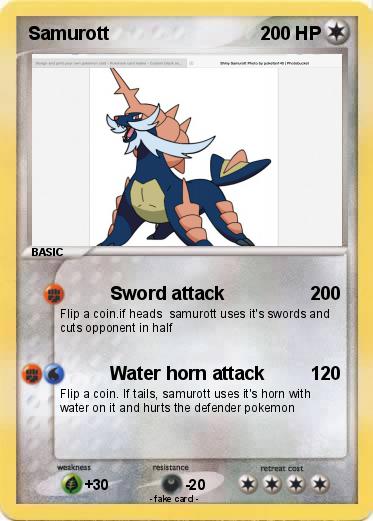 Pokemon Samurott