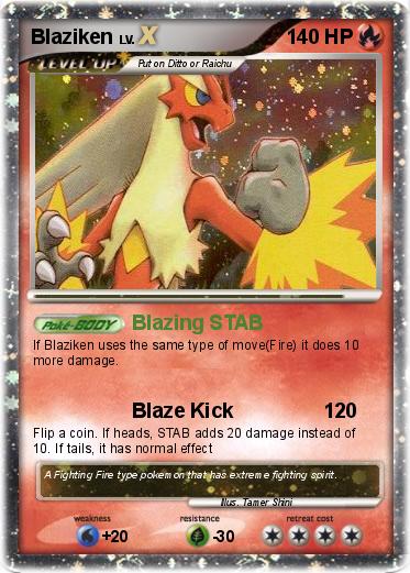 Pokemon Blaziken