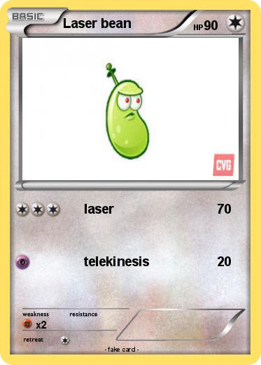 Pokemon Laser bean