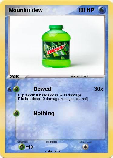 Pokemon Mountin dew