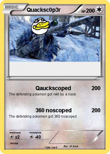 Pokemon Quacksc0p3r