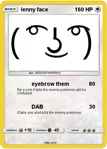 Pokemon lenny face