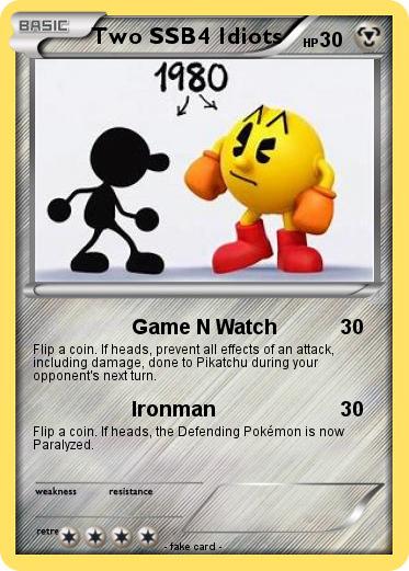 Pokemon Two SSB4 Idiots