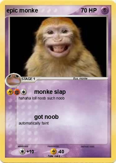 Pokemon epic monke