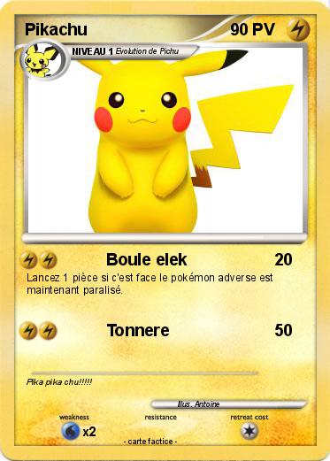 Pokemon Pikachu